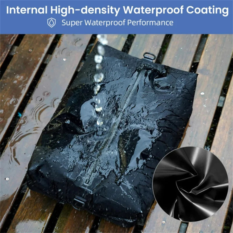 Outdoor Travel Vacuum Bag Reusable Storage Bag Folding Travel Compression Bag with Air Pump for Suitcases Backpack and Luggage